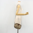 GUCCI GG Supreme Web Sherry Line Tasche PVC Beige Gold 89 02 066 Auth BA12995-21