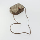 GUCCI GG Supreme Web Sherry Line Tasche PVC Beige Gold 89 02 066 Auth BA12995-7