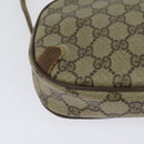 GUCCI GG Supreme Web Sherry Line Shoulder Bag PVC Beige 89 02 066 Auth BA1300-15