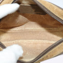 GUCCI GG Supreme Web Sherry Line Shoulder Bag PVC Beige 89 02 066 Auth BA1300-16