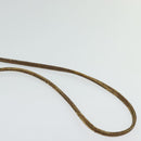 GUCCI GG Supreme Web Sherry Line Shoulder Bag PVC Beige 89 02 066 Auth BA1300-8