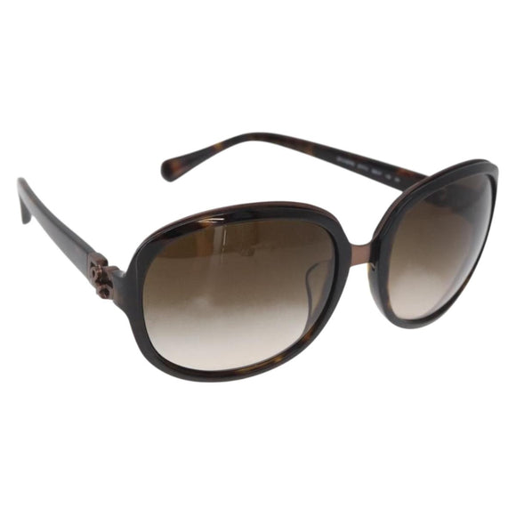 DOLCE&GABBANA Sunglasses plastic Brown Auth BA13000A