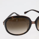 DOLCE&GABBANA Sunglasses plastic Brown Auth BA13000A-4