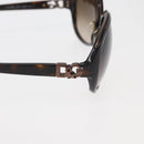 DOLCE&GABBANA Sunglasses plastic Brown Auth BA13000A-7