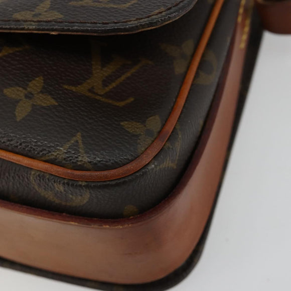 LOUIS VUITTON Monogram Cartouchiere MM Schoudertas M51253 LV Auth BA13002