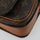 LOUIS VUITTON Monogram Cartouchiere MM Schoudertas M51253 LV Auth BA13002-15