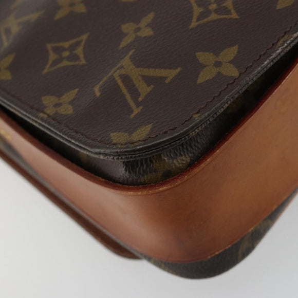 LOUIS VUITTON Monogram Cartouchiere MM Schoudertas M51253 LV Auth BA13002