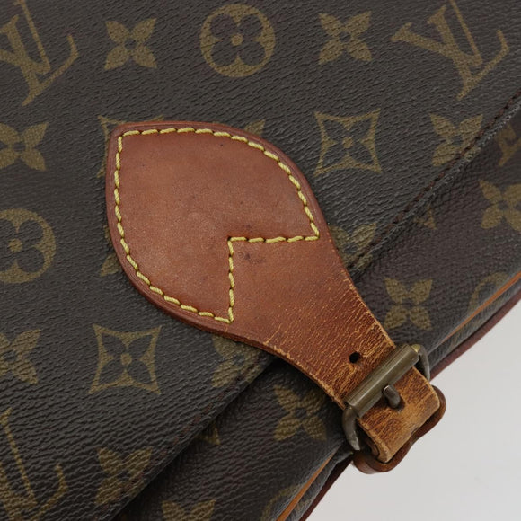 LOUIS VUITTON Monogram Cartouchiere MM Schoudertas M51253 LV Auth BA13002