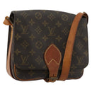 LOUIS VUITTON Monogram Cartouchiere MM Schoudertas M51253 LV Auth BA13002-1