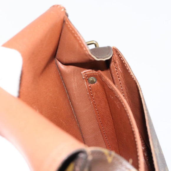 LOUIS VUITTON Monogram Cartouchiere MM Schoudertas M51253 LV Auth BA13002