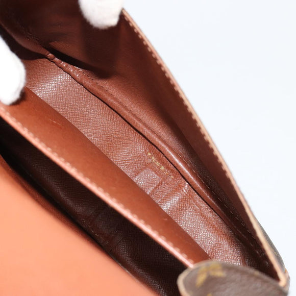 LOUIS VUITTON Monogram Cartouchiere MM Schoudertas M51253 LV Auth BA13002