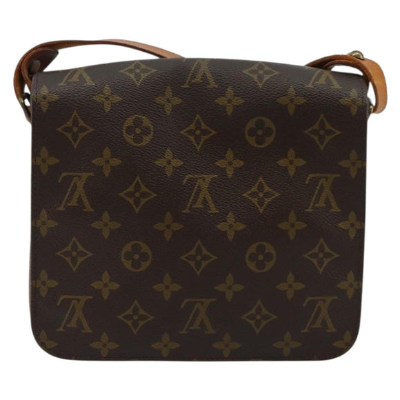 LOUIS VUITTON Monogram Cartouchiere MM Schoudertas M51253 LV Auth BA13002