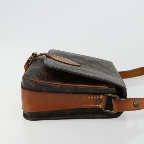 LOUIS VUITTON Monogram Cartouchiere MM Schoudertas M51253 LV Auth BA13002