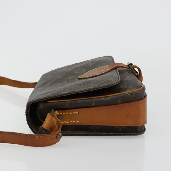 LOUIS VUITTON Monogram Cartouchiere MM Schoudertas M51253 LV Auth BA13002
