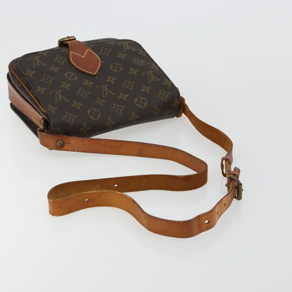 LOUIS VUITTON Monogram Cartouchiere MM Schoudertas M51253 LV Auth BA13002