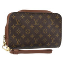 LOUIS VUITTON Monogram Orsay Clutch Bag M51790 LV Auth BA13003-1