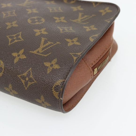 LOUIS VUITTON Monogram Orsay Clutch Bag M51790 LV Auth BA13003