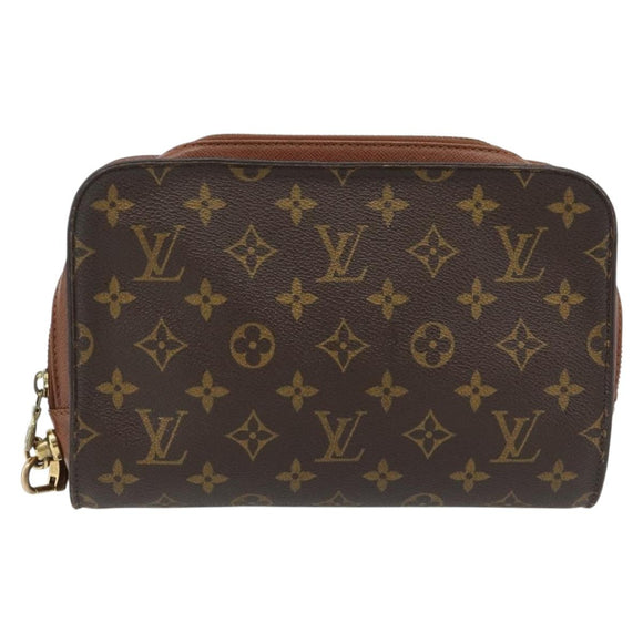 LOUIS VUITTON Monogram Orsay Clutch Bag M51790 LV Auth BA13003