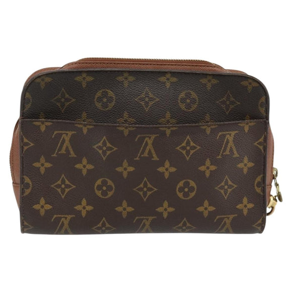 LOUIS VUITTON Monogram Orsay Clutch Bag M51790 LV Auth BA13003