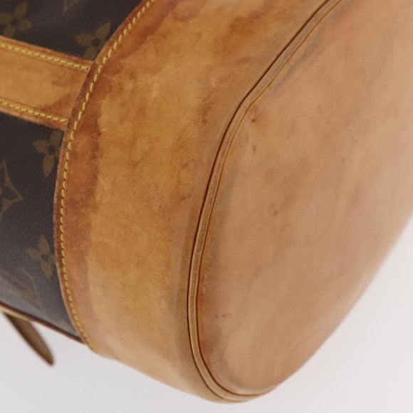 LOUIS VUITTON Monogram Randonnee PM Schultertasche M42243 LV Auth BA13004