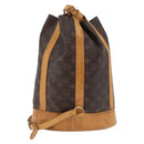 LOUIS VUITTON Monogram Randonnee PM Schultertasche M42243 LV Auth BA13004-2