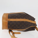LOUIS VUITTON Monogram Randonnee PM Schultertasche M42243 LV Auth BA13004-3