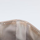 Salvatore Ferragamo Vala Chain Shoulder Bag Leather Gold Beige Auth BA13006-20