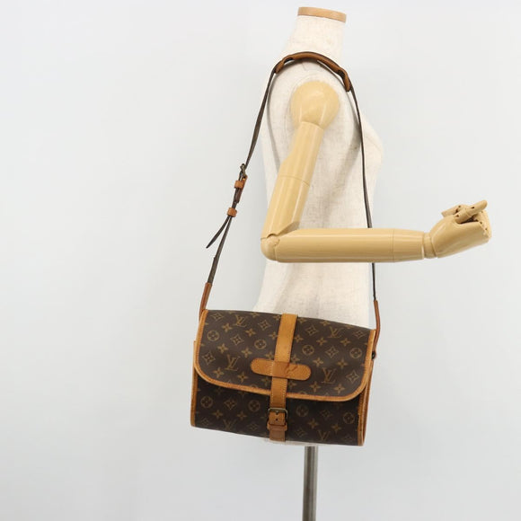 LOUIS VUITTON Monogram Marne Umhängetasche M51369 LV Auth BA13007