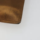 CHANEL Shoulder Bag Leather Bronze Gold CC Auth BA13008A-15