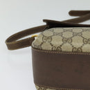 GUCCI GG Supreme Web Sherry Line Shoulder Bag PVC Beige 904 02 084 Auth BA1301-10