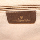 GUCCI GG Supreme Web Sherry Line Shoulder Bag PVC Beige 904 02 084 Auth BA1301-18