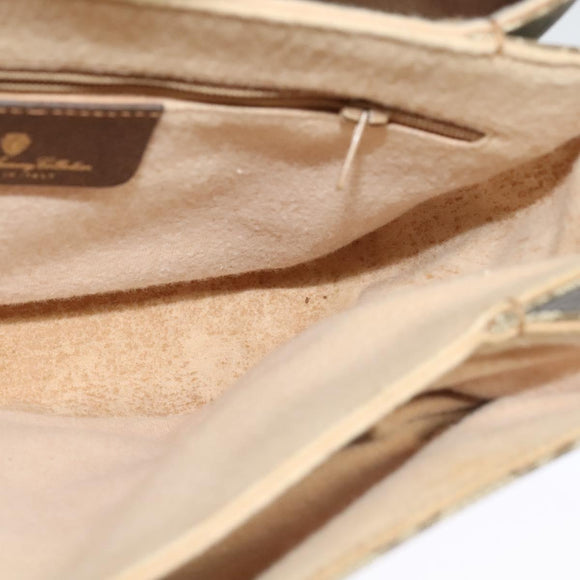 GUCCI GG Supreme Web Sherry Line Shoulder Bag PVC Beige 904 02 084 Auth BA1301