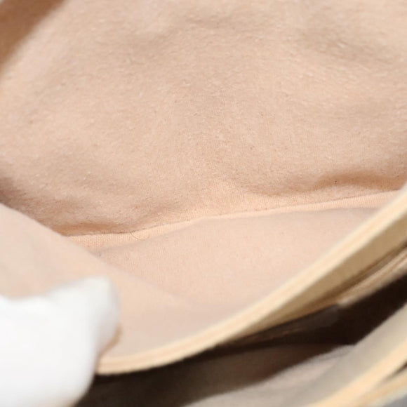 GUCCI GG Supreme Web Sherry Line Shoulder Bag PVC Beige 904 02 084 Auth BA1301