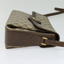GUCCI GG Supreme Web Sherry Line Shoulder Bag PVC Beige 904 02 084 Auth BA1301-4