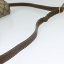 GUCCI GG Supreme Web Sherry Line Shoulder Bag PVC Beige 904 02 084 Auth BA1301-7