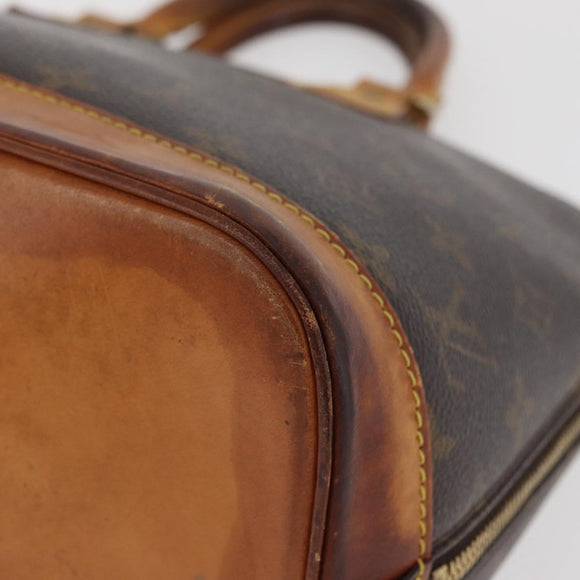 LOUIS VUITTON Monogram Alma Hand Bag M51130 LV Auth BA13011