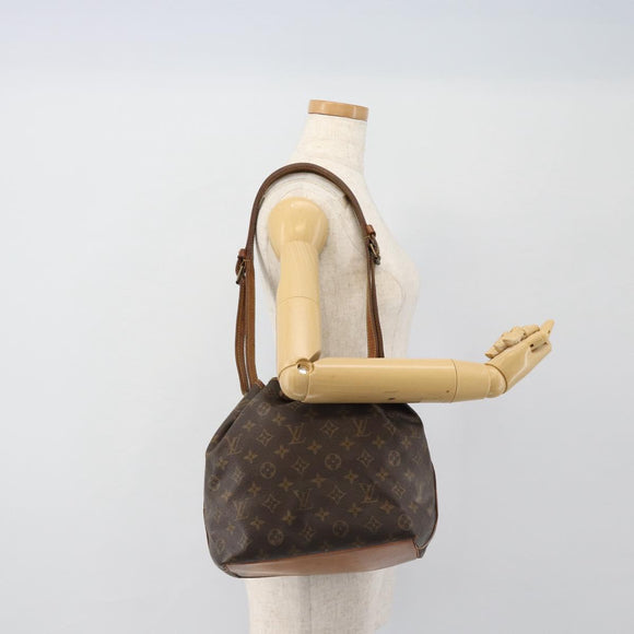 LOUIS VUITTON Monogram Petit Noe Shoulder Bag M42226 LV Auth BA13013