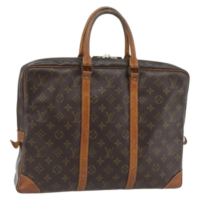LOUIS VUITTON Monogram Porte Documents Voyage Business Bag M53361 Auth BA13014