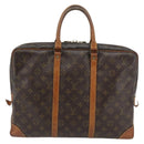 LOUIS VUITTON Monogram Porte Documents Voyage Business Bag M53361 Auth BA13014-13