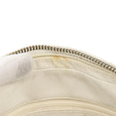 CHANEL Matelasse Chain Schoudertas Lakleer Ivoor Goud CC Auth BA13017-9