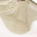 CHANEL Matelasse Chain Schoudertas Lakleer Ivoor Goud CC Auth BA13017-20