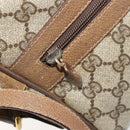 GUCCI GG Supreme Web Sherry Line Bag PVC Beige Gold 56 02 005 Auth BA13019-23
