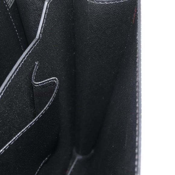 LOUIS VUITTON Epi Serviette Conseiller Business Bag Black M54422 LV Auth BA13021