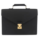 LOUIS VUITTON Epi Serviette Conseiller Business Bag Black M54422 LV Auth BA13021-13