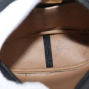 Christian Dior Trotter Canvas Umhängetasche PVC Schwarz Gold Auth BA13023-17