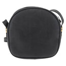 Christian Dior Trotter Canvas Umhängetasche PVC Schwarz Gold Auth BA13023-3