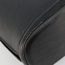 LOUIS VUITTON Epi Lussac Schultertasche Schwarz M52282 LV Auth BA13025-15
