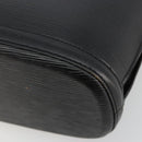 LOUIS VUITTON Epi Lussac Schultertasche Schwarz M52282 LV Auth BA13025-16