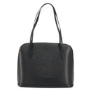 LOUIS VUITTON Epi Lussac Schultertasche Schwarz M52282 LV Auth BA13025-13
