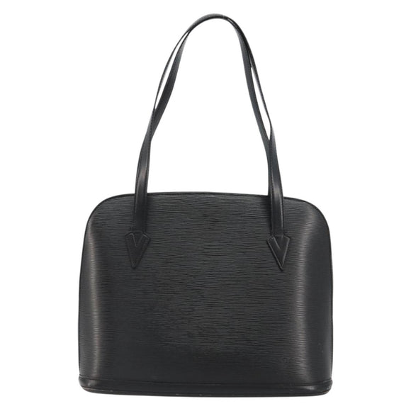 LOUIS VUITTON Epi Lussac Schultertasche Schwarz M52282 LV Auth BA13025